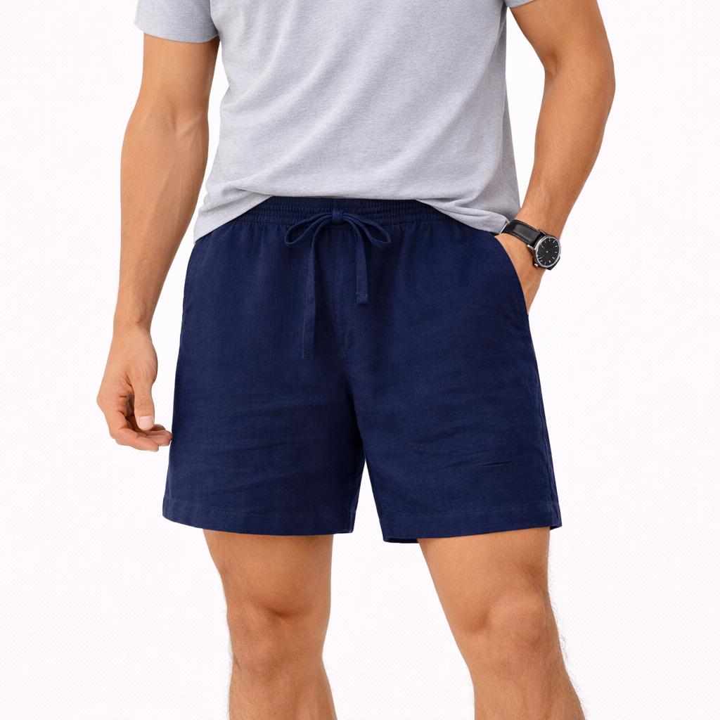 AVANTI – MEN'S LINEN SHORTS