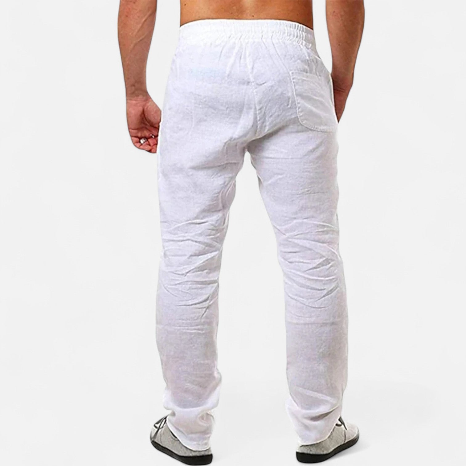 AVANTI – MEN'S LINEN TROUSERS (STRAIGHT FIT)