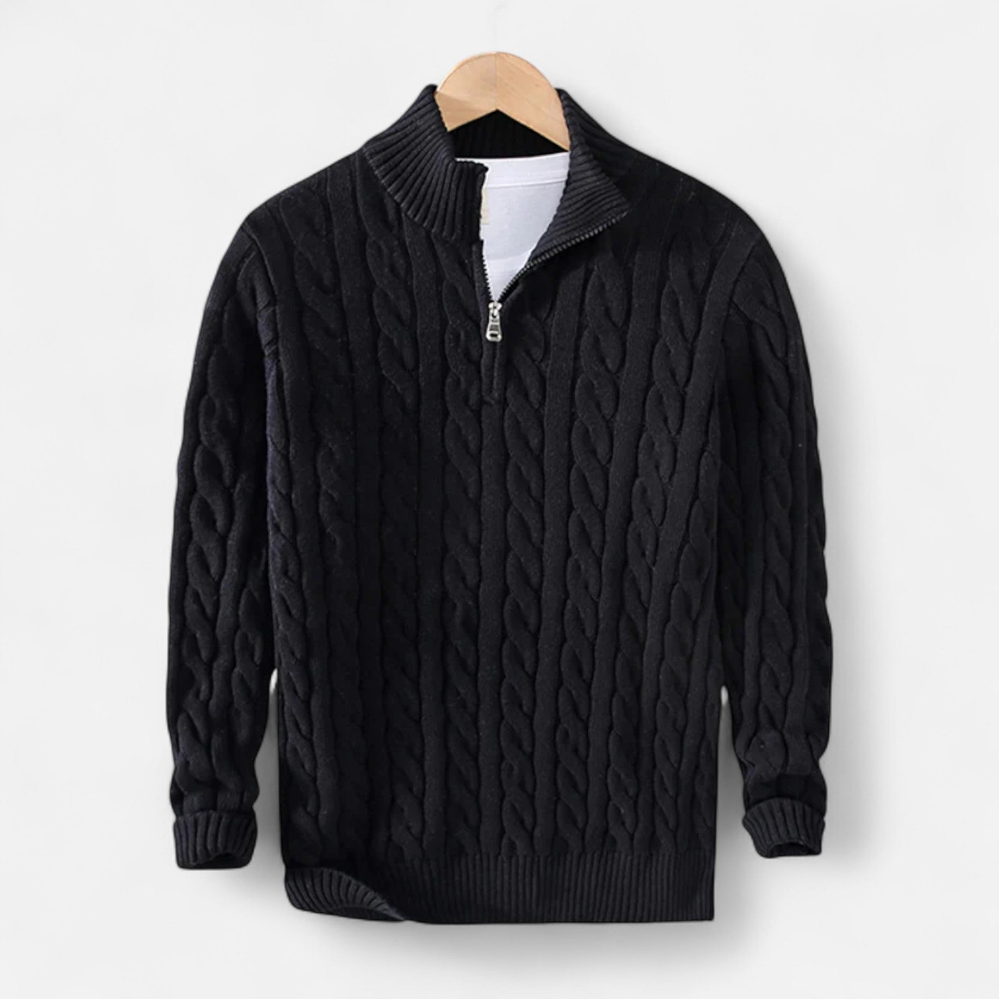 AVANTI – MEN’S VERBIER HALF ZIP SWEATER