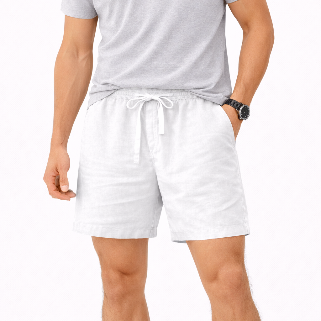 AVANTI – MEN'S LINEN SHORTS