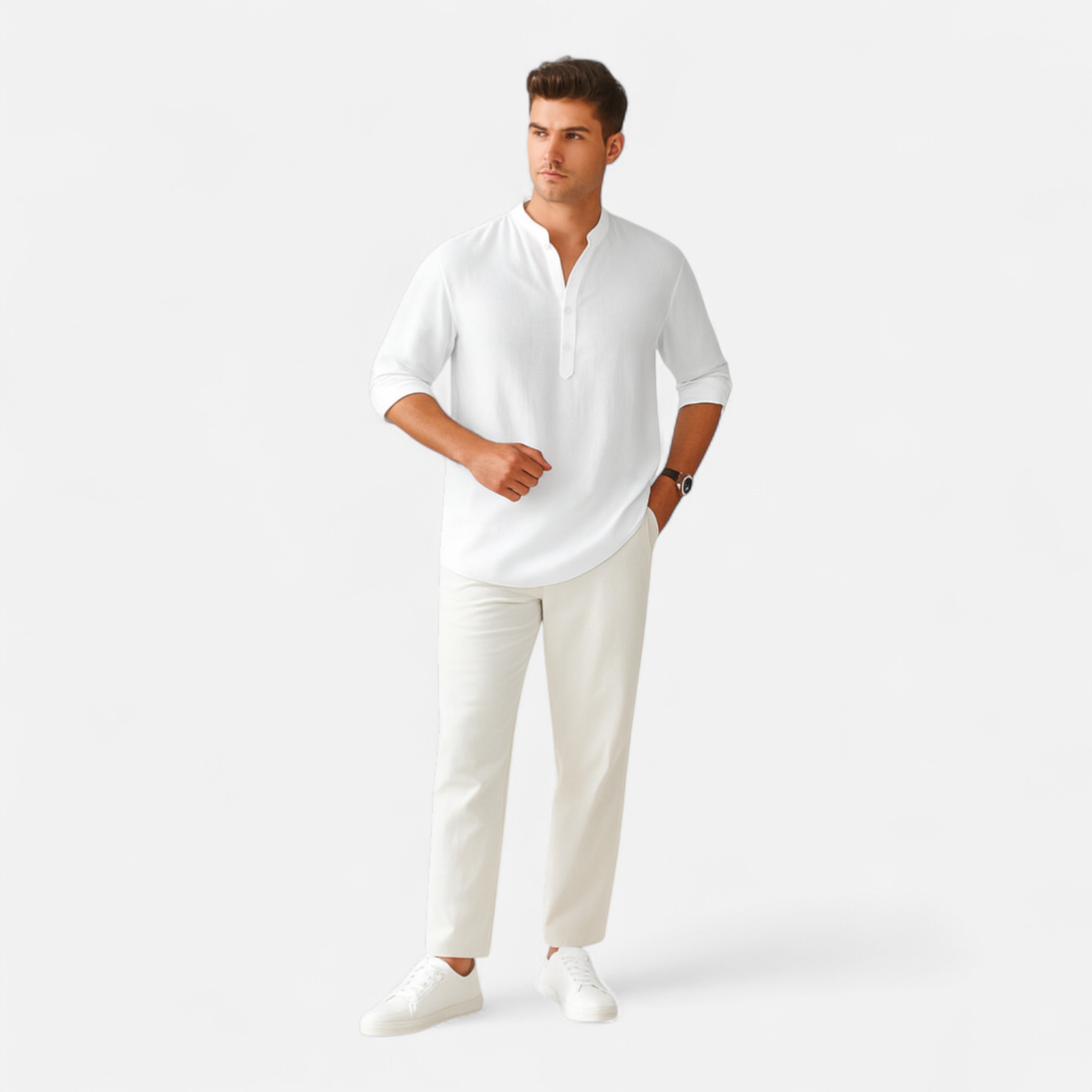AVANTI – MEN'S LINEN RESORT SHIRT
