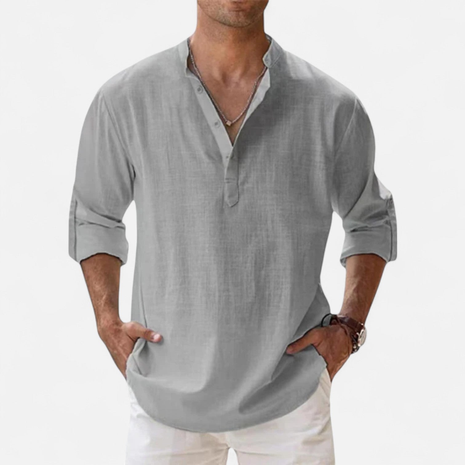AVANTI – MEN'S LINEN RESORT SHIRT