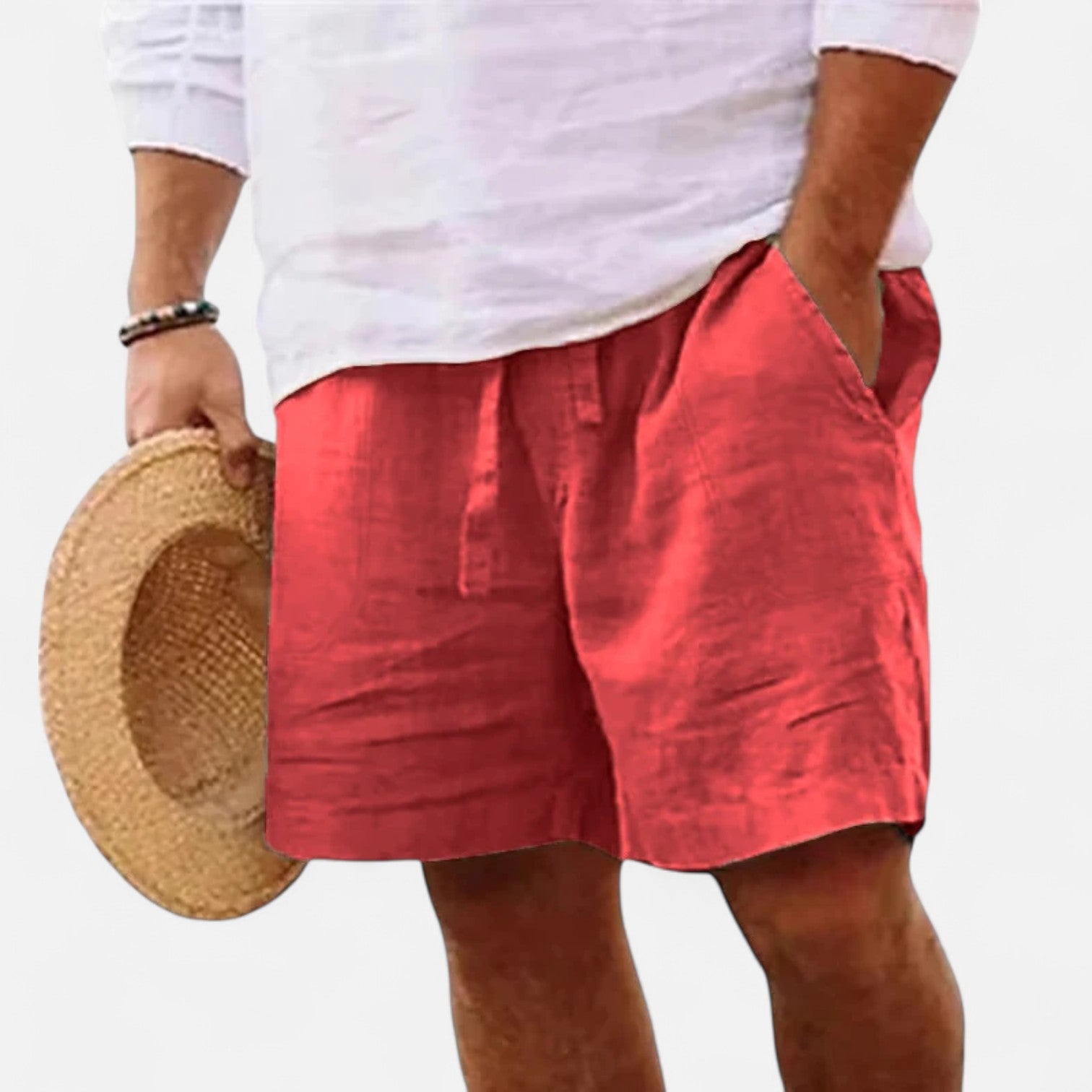 AVANTI – MEN'S LINEN SHORTS